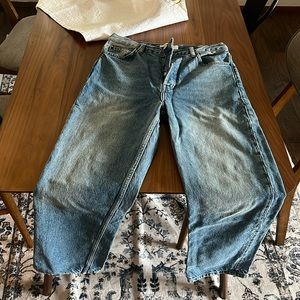 Reformation jeans. Size 27. Cynthia cropped high relax. Never worn.